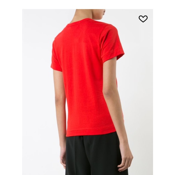 Comme Des Garçons embroidered heart t-shirt - Picture 7 of 8